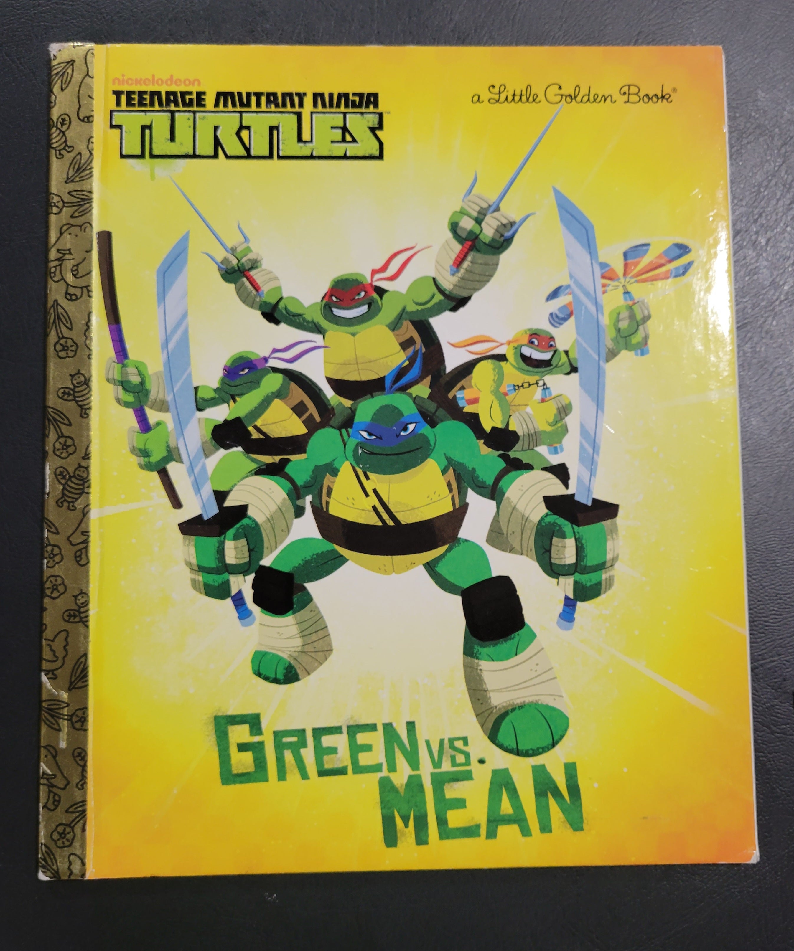 Teenage Mutant Ninja Turtles Follow The Ninja! Little Golden Book