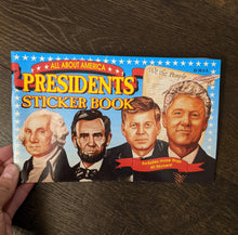 Load image into Gallery viewer, All About American Presidents Sticker Book
