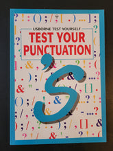 Load image into Gallery viewer, Test Your Punctuation (Usborne Test Yourself)
