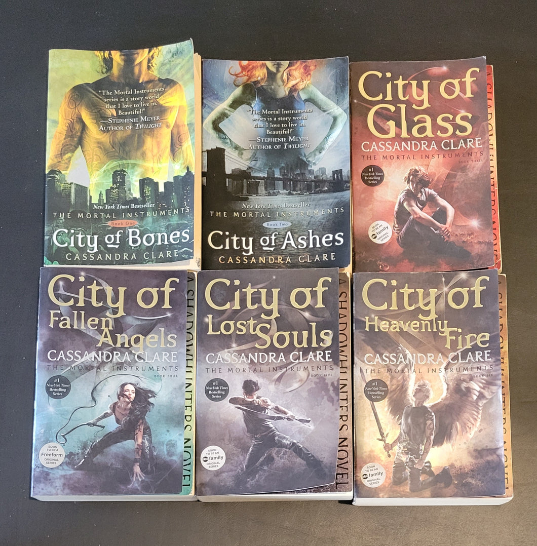 The Mortal Instruments by Cassandra Clare (Books 1-6)