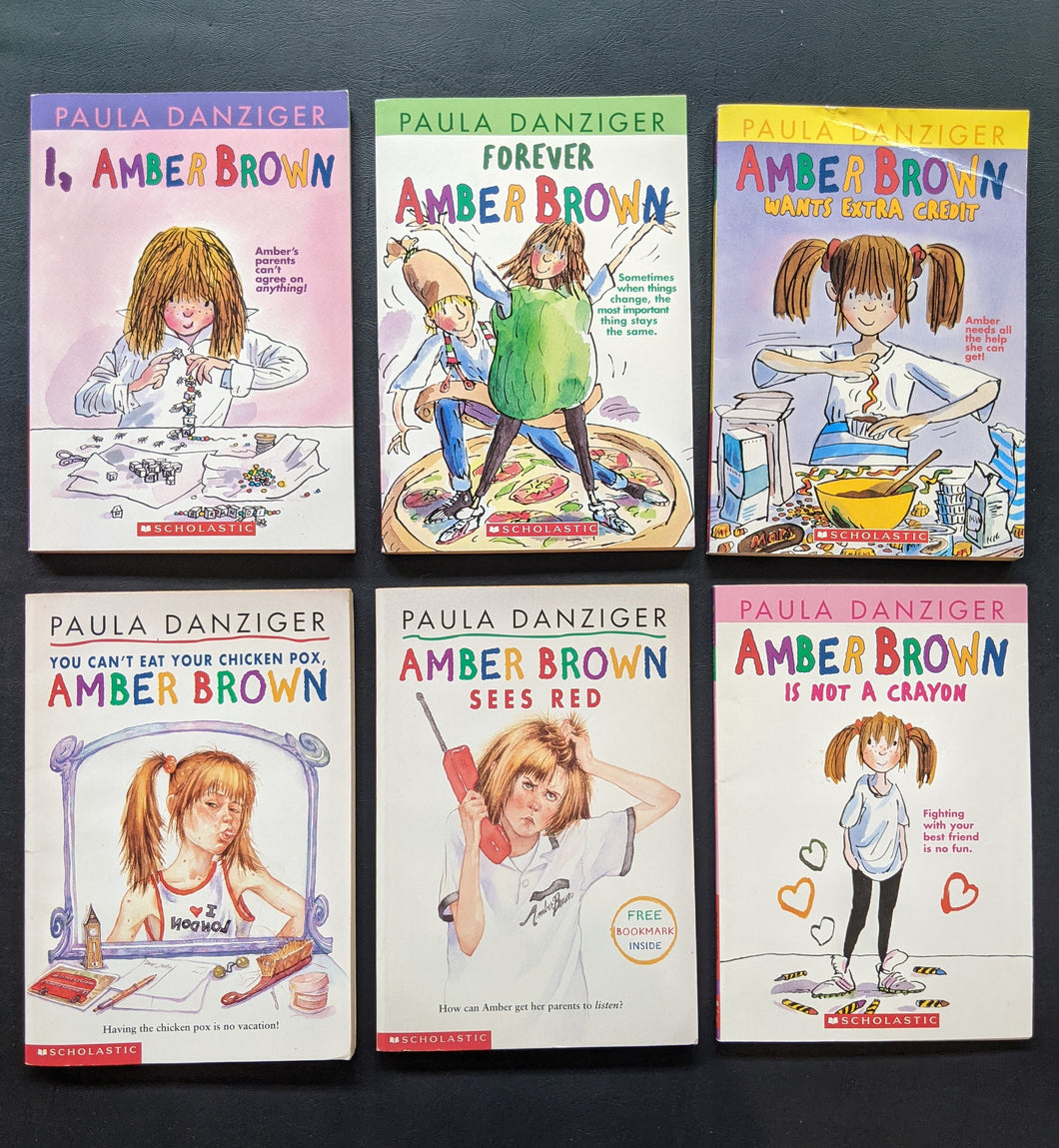 6 Amber Brown Early Chapter Books