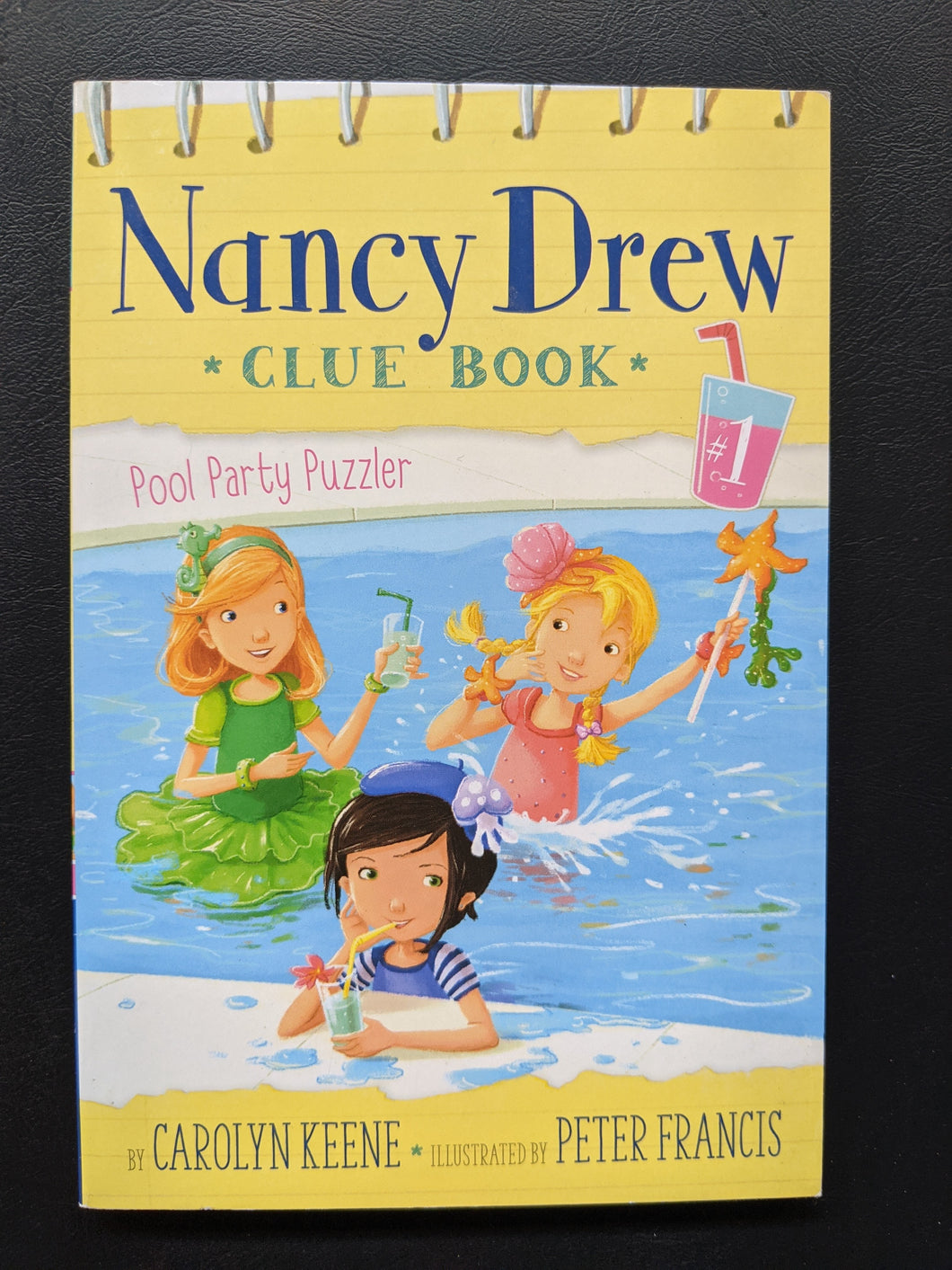 Nancy Drew- Pool Party Puzzler (Clue Book #1)